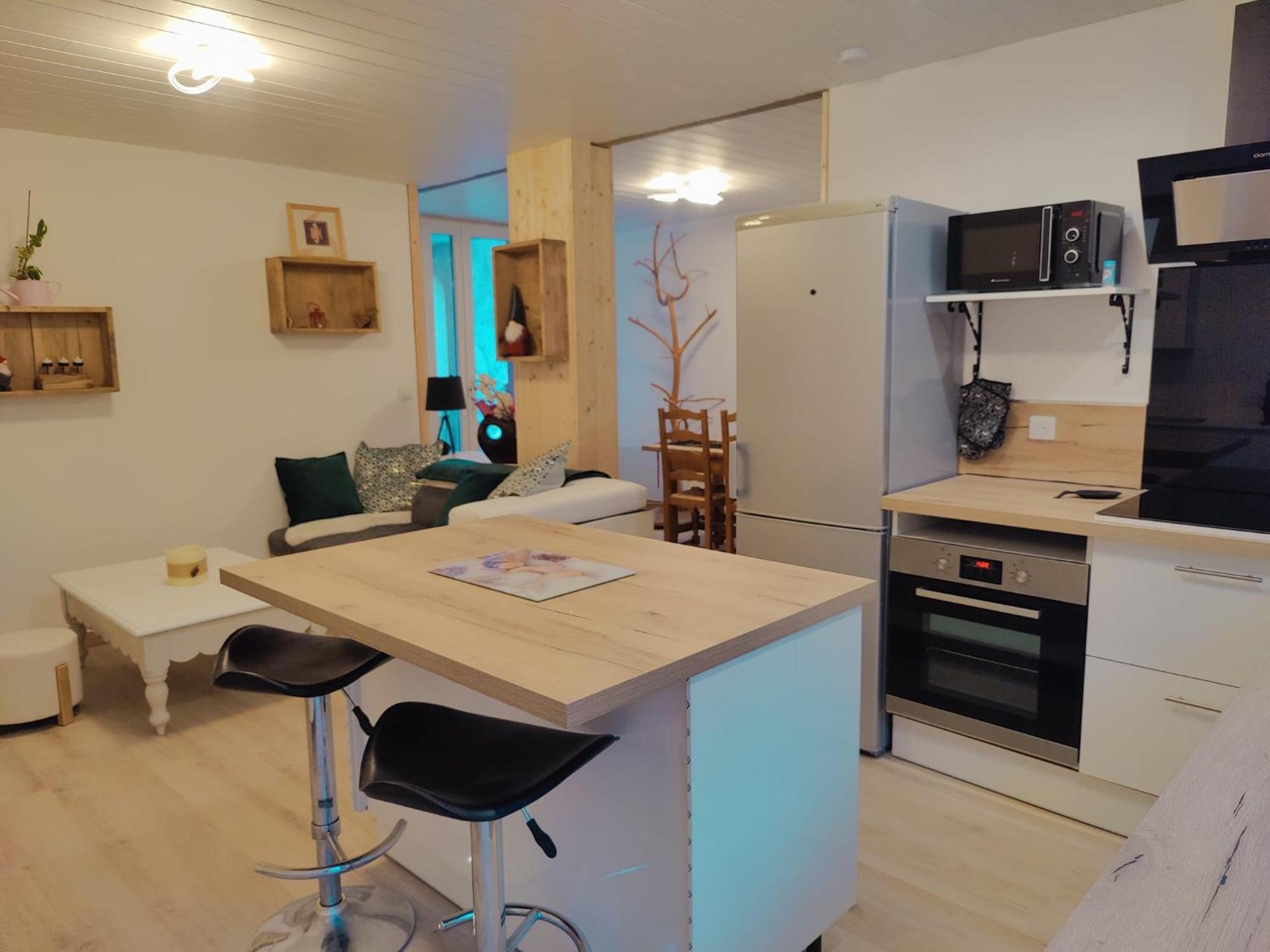 Location Marjori - T2 Le Roselin Appartement Le Lauzet-Ubaye Buitenkant foto